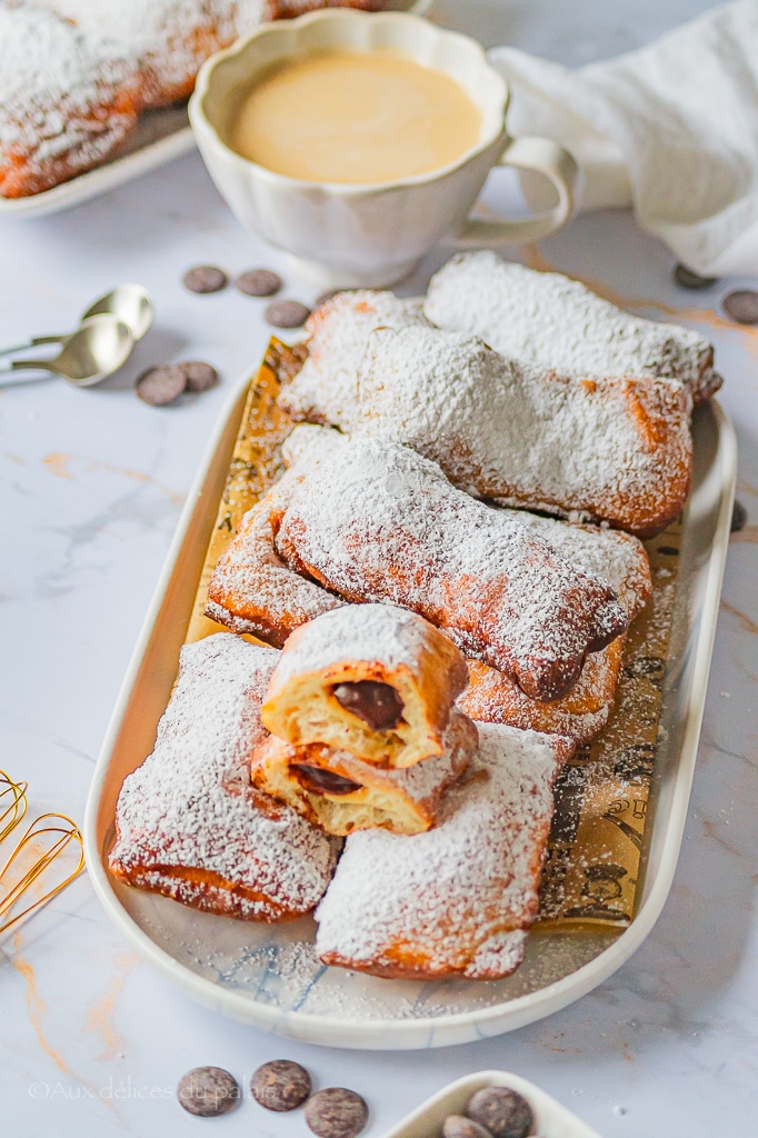 Beignets au chocolat de la Nouvelle Orléans