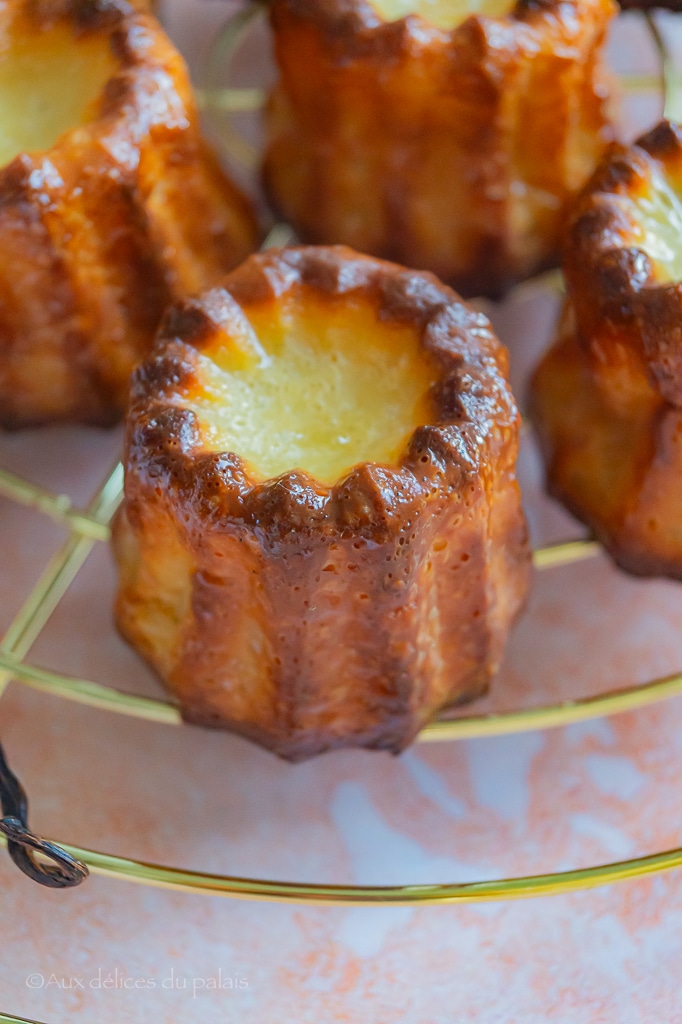 Recette canelés bordelais à la vanille facile