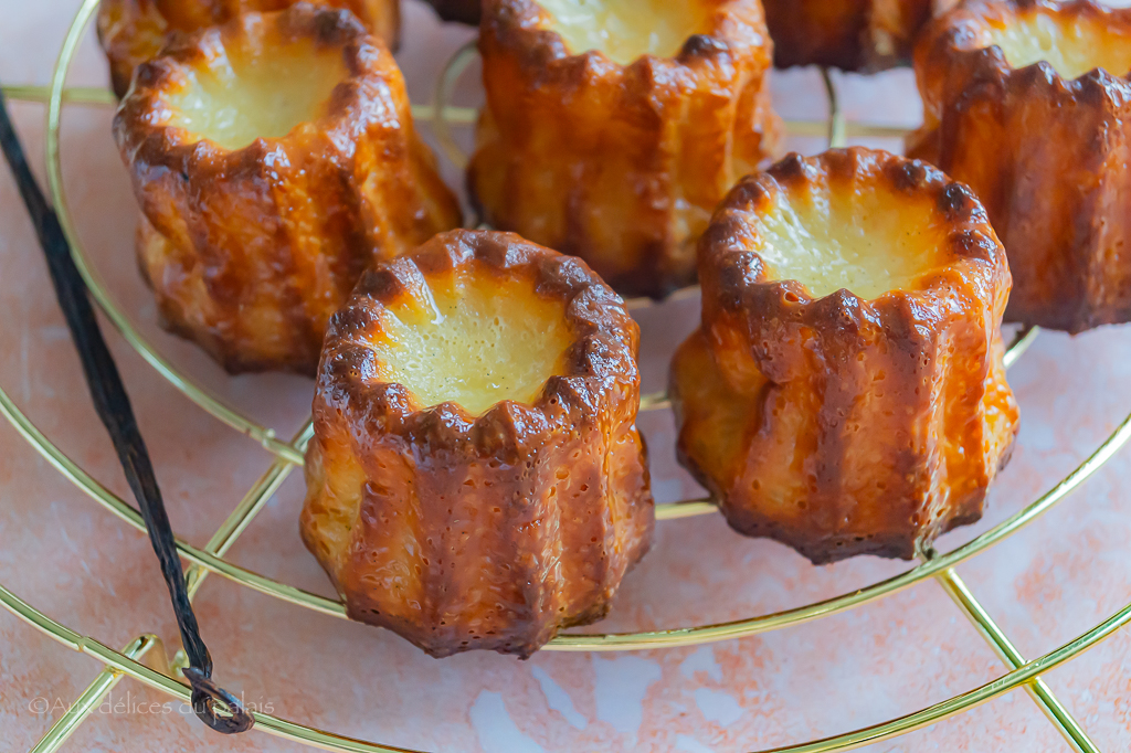 Recette canelés bordelais à la vanille facile