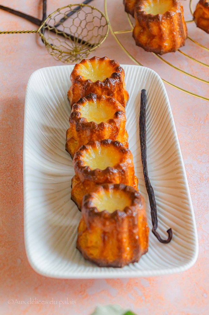 Recette canelés bordelais à la vanille facile