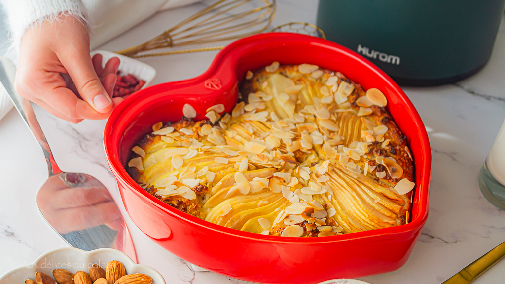 Gâteau moelleux à l'okara et poires (anti-gaspi et healthy)