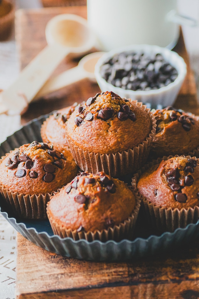 Banana bread muffins