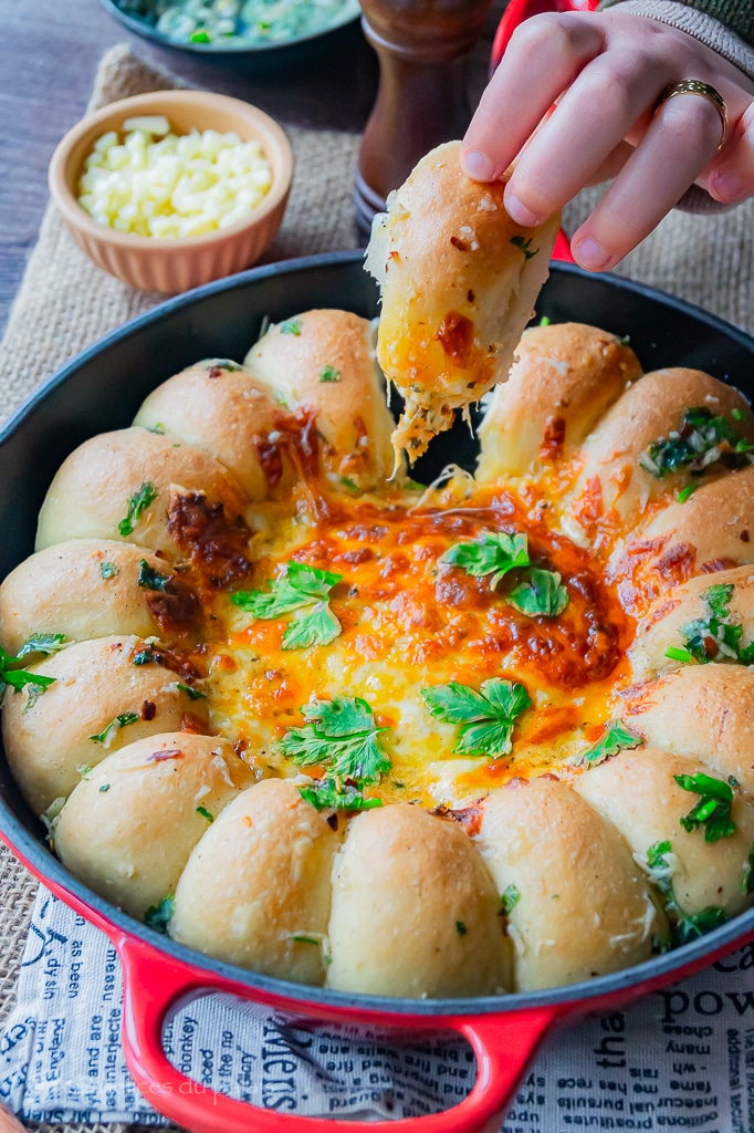 Pizza bread dips