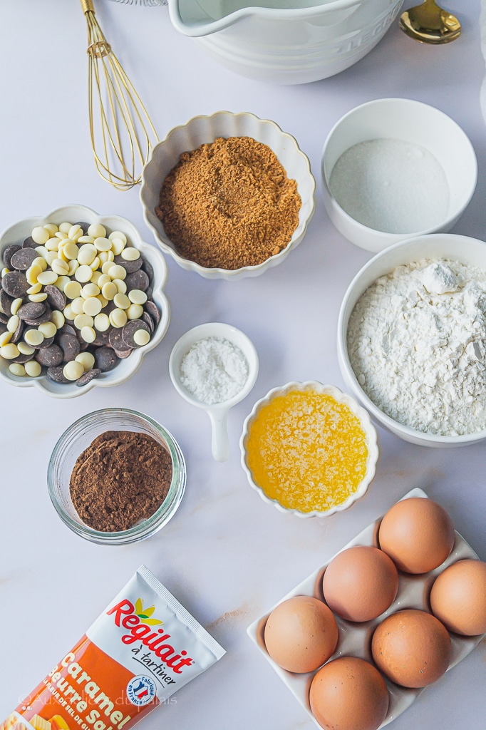 recette cookies aux pépites de chocolat et caramel beurre salé