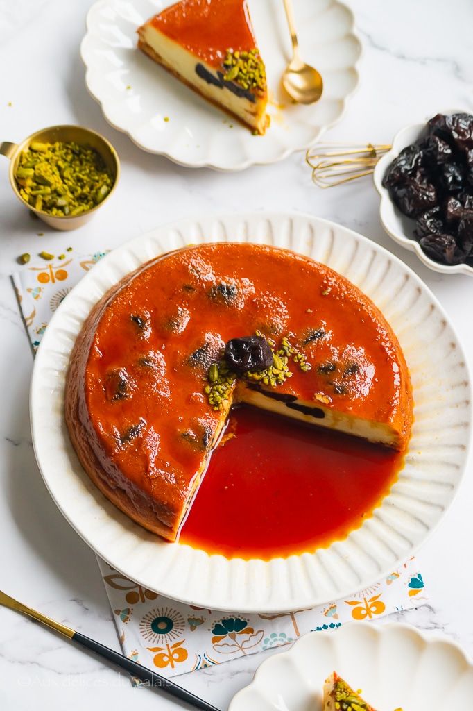 gâteau de semoule à la fleur d'oranger