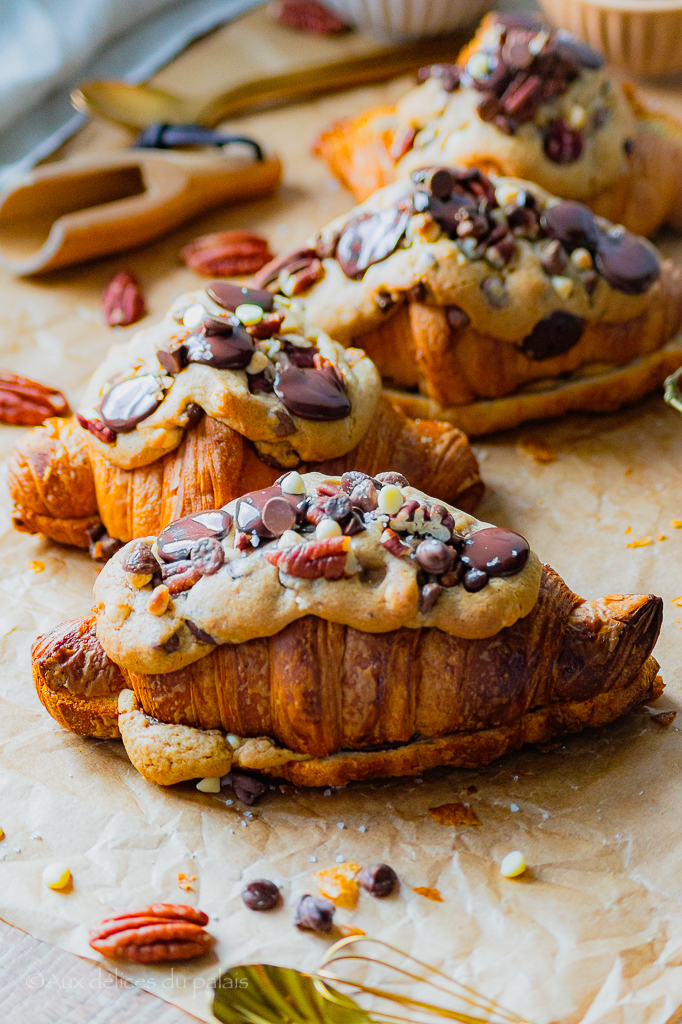 recette croissant cookie de Stéphane Louvard 