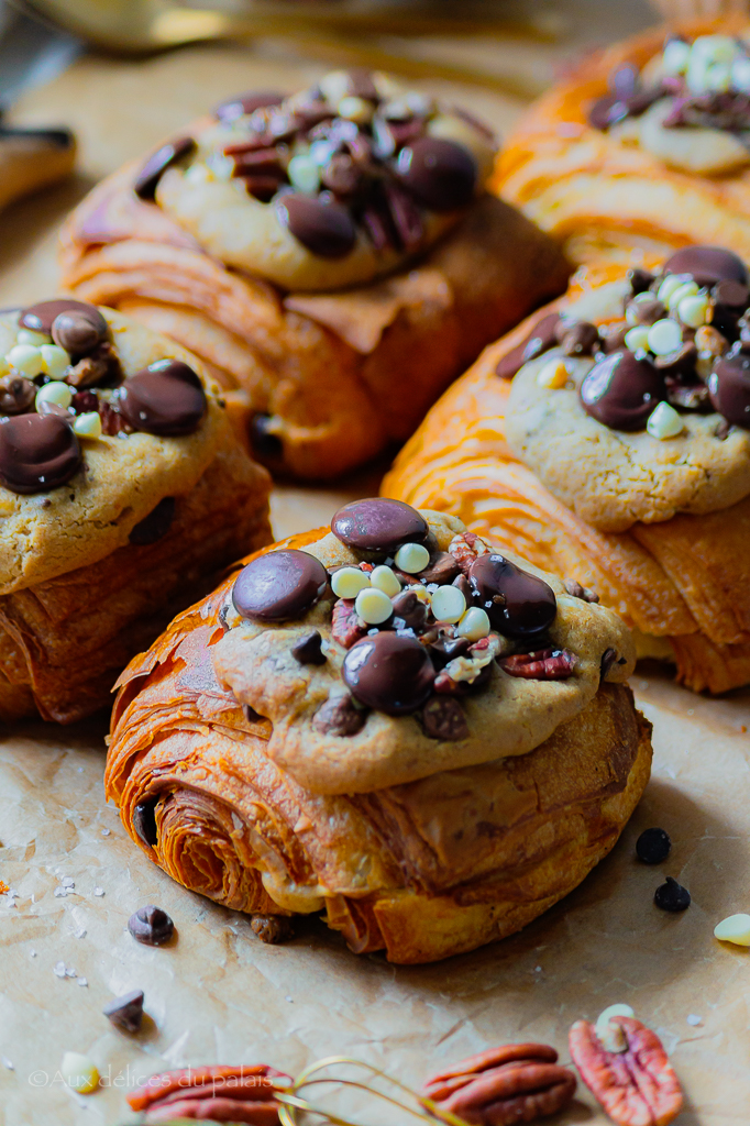 recette pain au chocolat cookies 