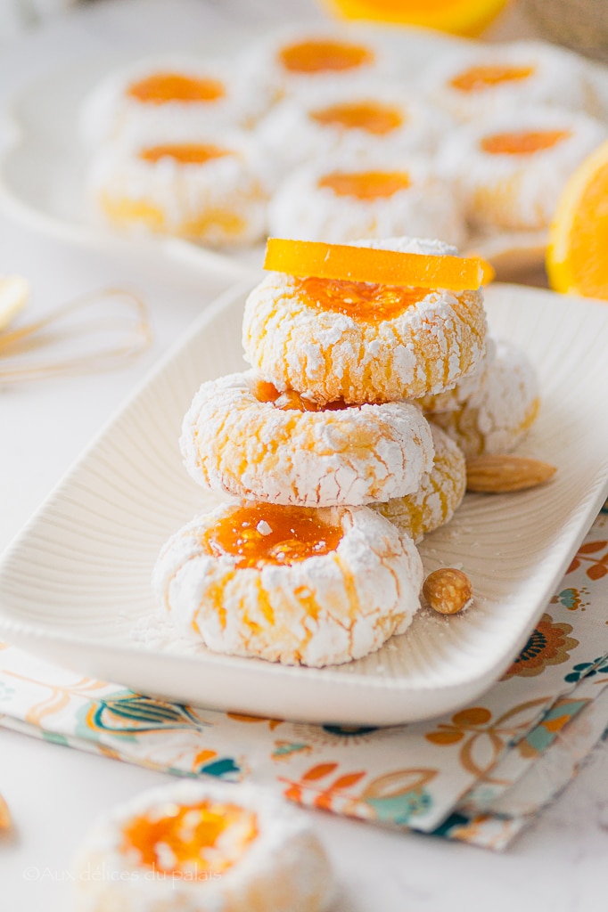 Ghriba gâteaux aux amandes et orange