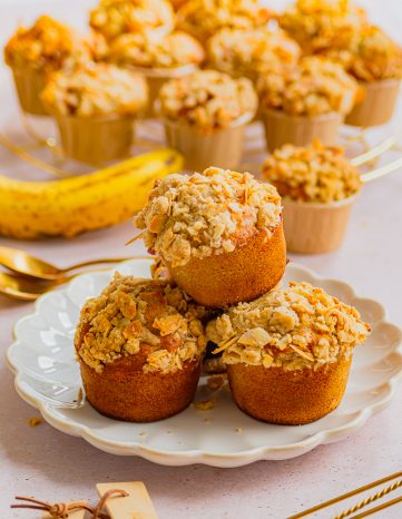 Crumble Muffins à la banane