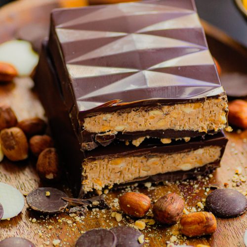 Recette tablette chocolat de Dubai noisette kunafa