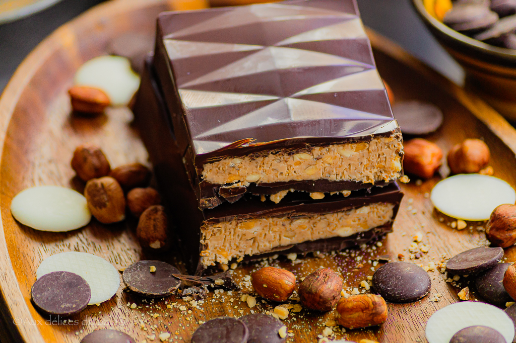 Recette tablette chocolat de Dubai noisette kunafa