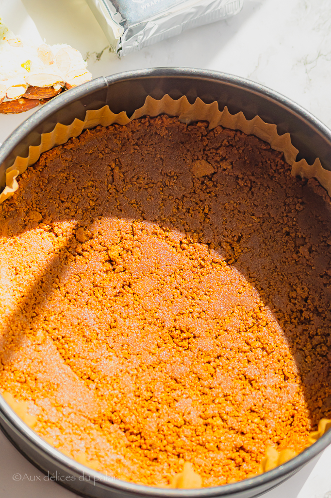 base pour cheesecake spéculos beurre