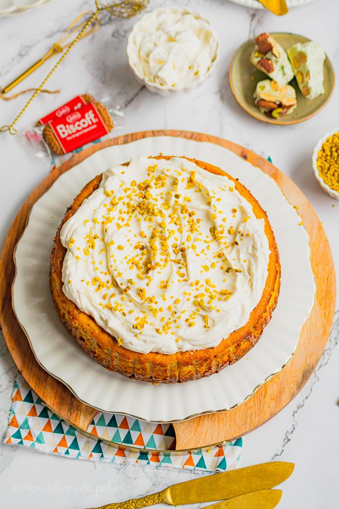 Cheesecake au Nougat et Spéculos