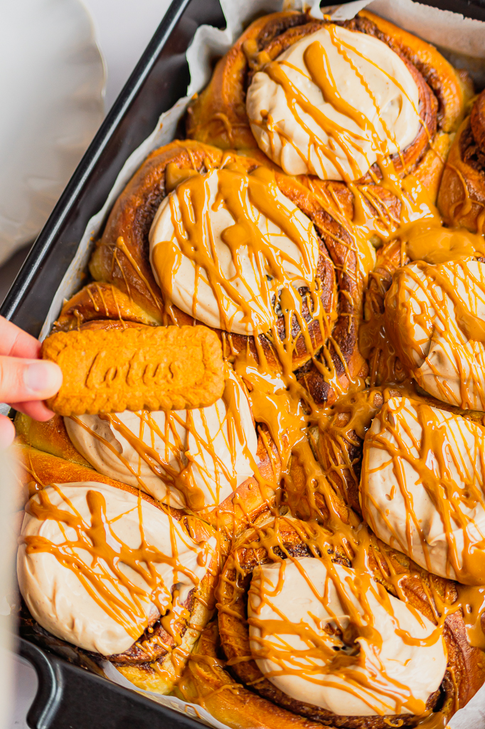 Cinnamon rolls au spéculos