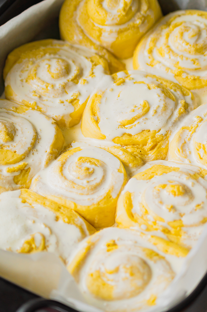 Brioche roulée à la crème d'amande (Almond Rolls)