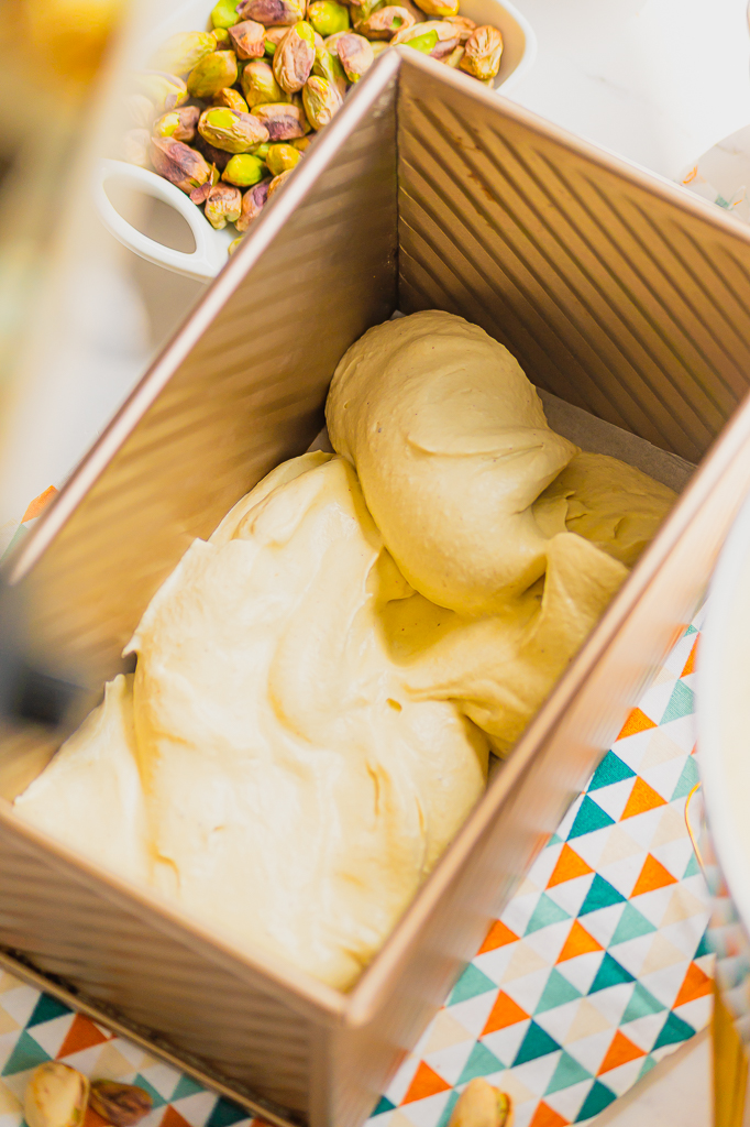 Recette Glace crèmeuse à la vanille pistache sans sorbetière