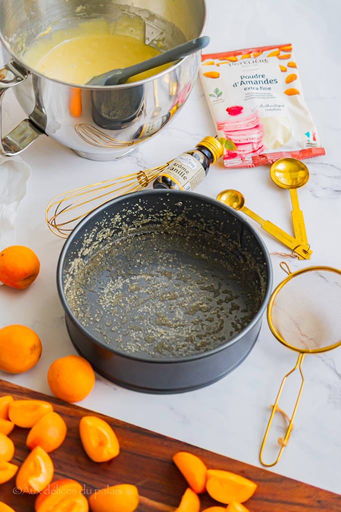 quels ingrédients pour un gâteau aux abricots 