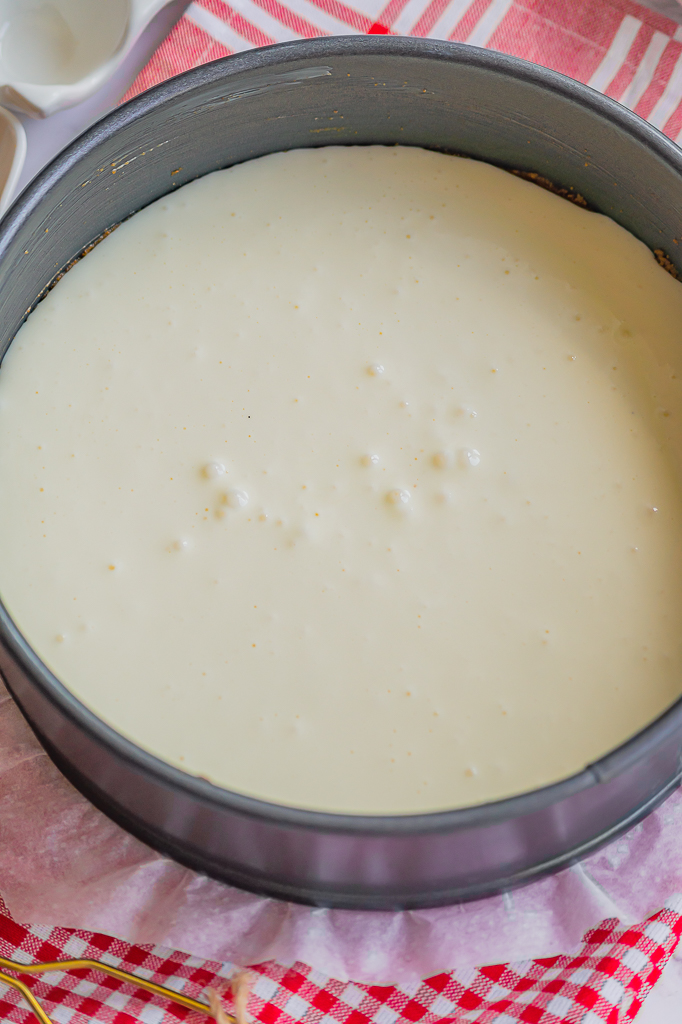 cheesecake cerise mascarpone et spéculoos