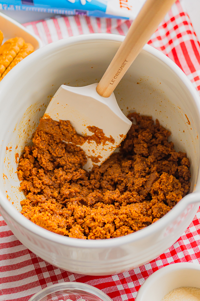 la base de spéculoos pour cheesecake