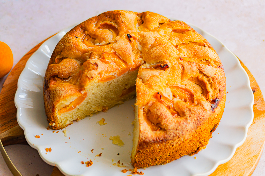 gâteau aux abricots et amandes ultra moelleux