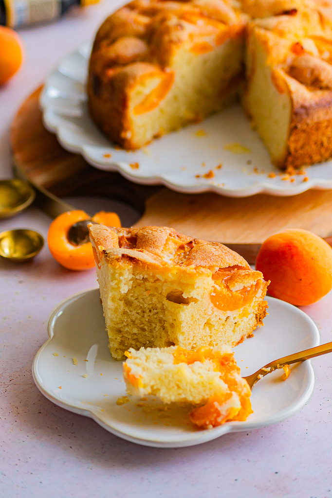 recette gâteau fondant aux abricots amandes et vanille 