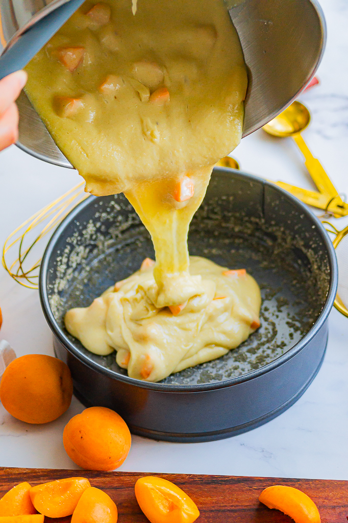 recette moelleux aux abricots et amandes sans beurre