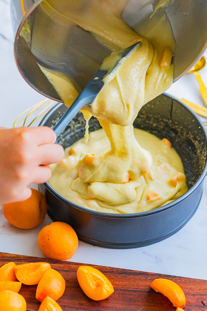 recette moelleux aux abricots et amandes sans beurre