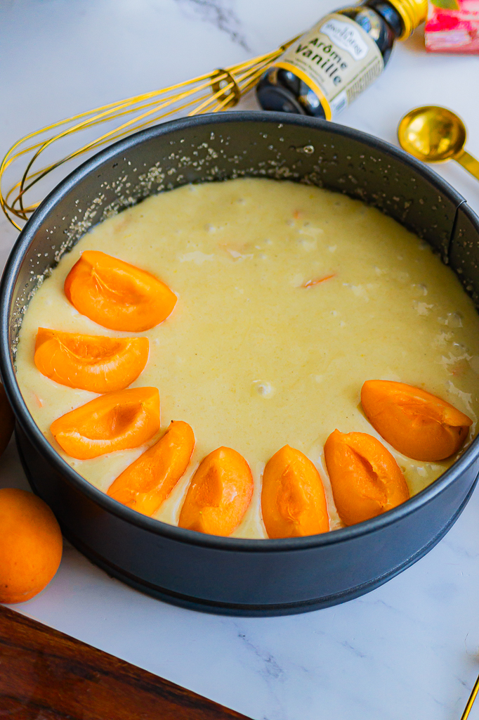 recette moelleux aux abricots et amandes sans beurre