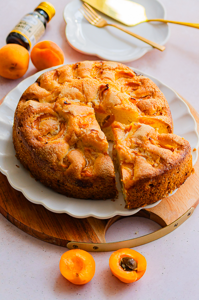 comment faire un gâteau moelleux aux abricots 