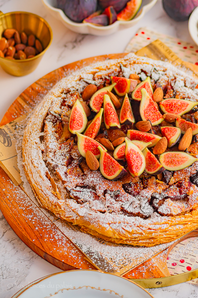 La tarte fine figue de Jeffrey Cagnes