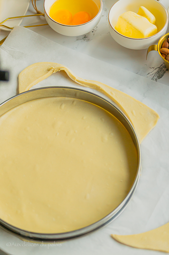 pâte feuilletée inversée