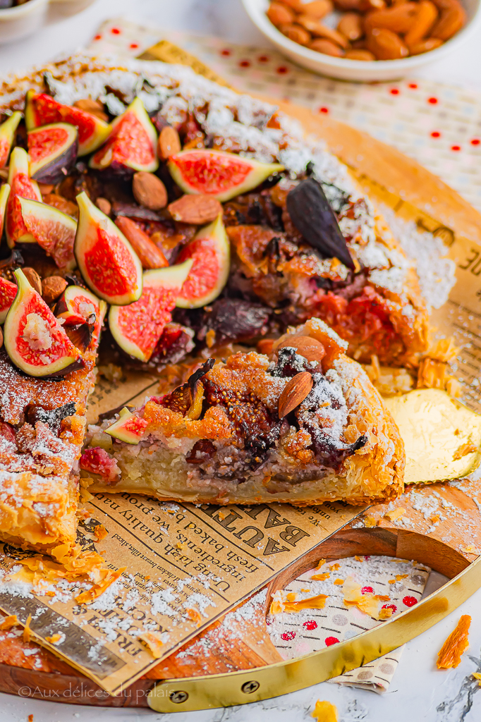 Tarte fine figues amandes de Jeffrey Cagnes