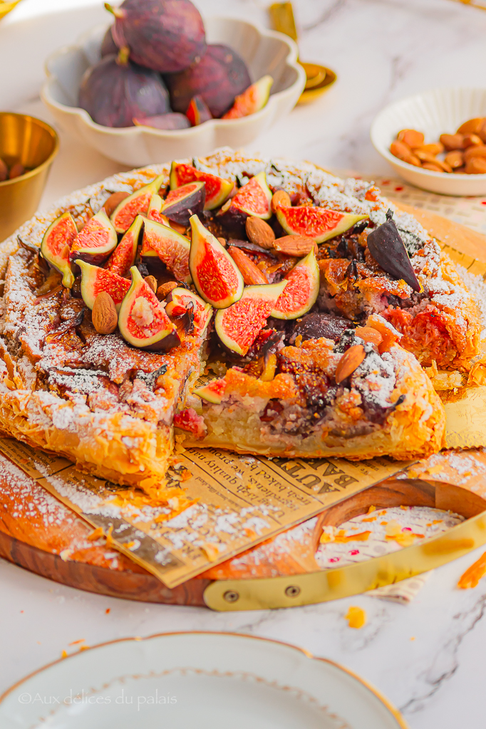 Tarte fine figues amandes de Jeffrey Cagnes