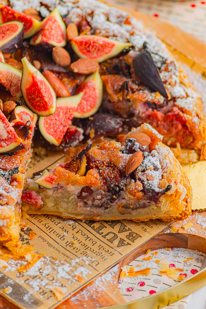 Tarte fine figues amandes de Jeffrey Cagnes