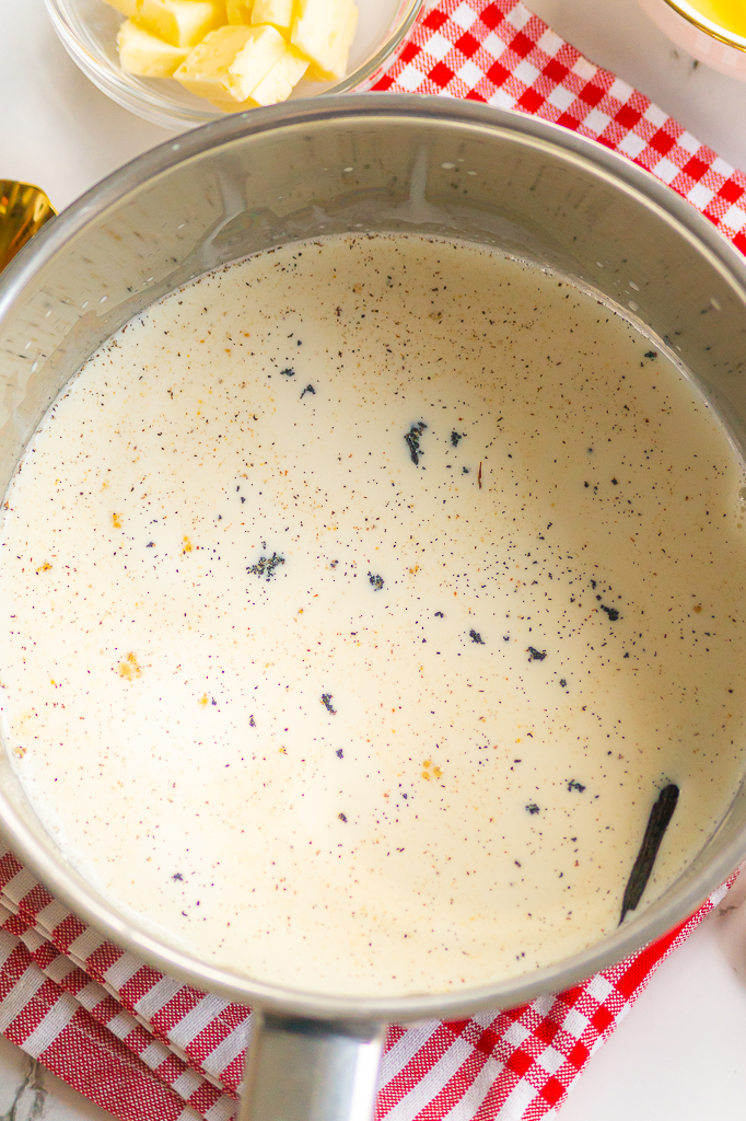crème pâtissière vanille au lait concentré non sucré