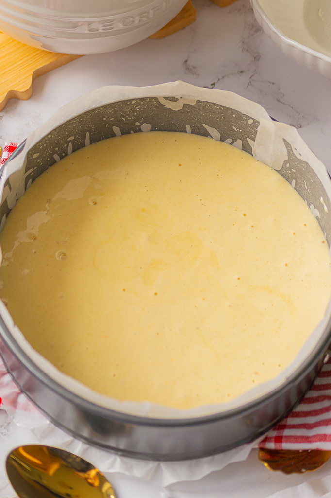 Gâteau moelleux à la crème pâtissière (Torta Nua)