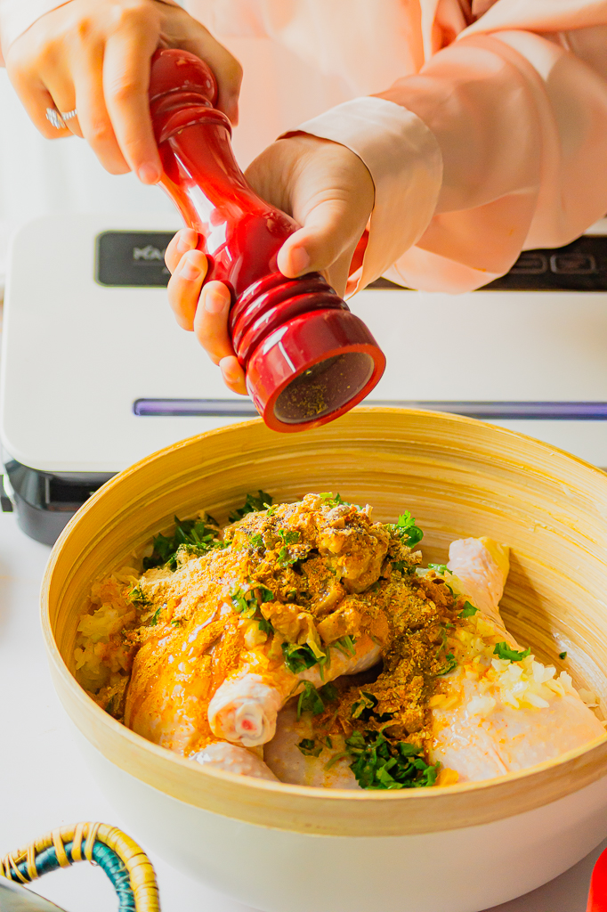 Marinade marocaine pour cuisses de poulet