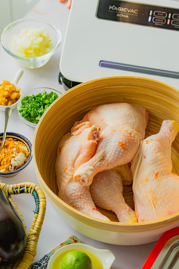 Marinade marocaine pour cuisses de poulet