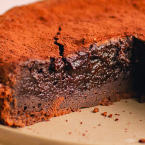 Gâteau au chocolat de Yann Couvreur