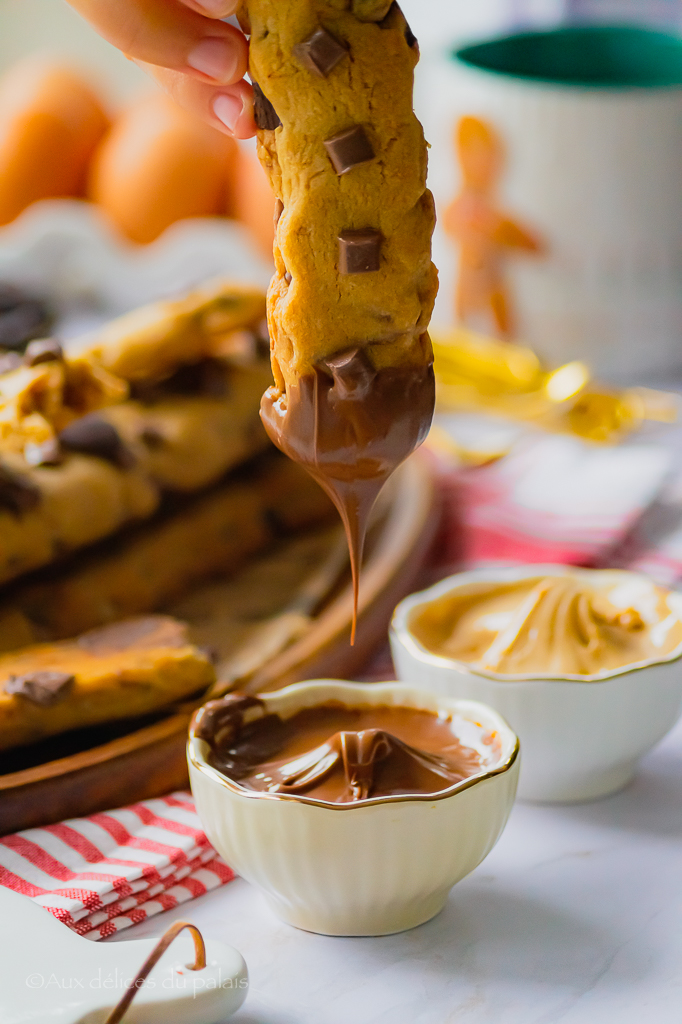 recette cookies fries au chocolat (frites)