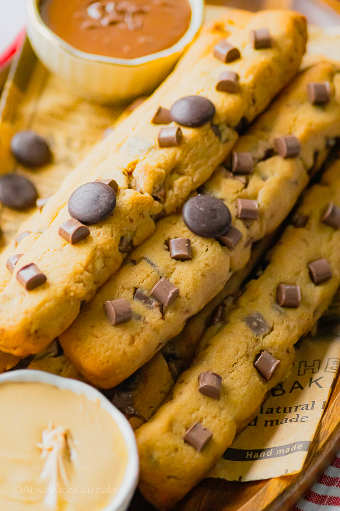 recette cookies fries au chocolat (frites)