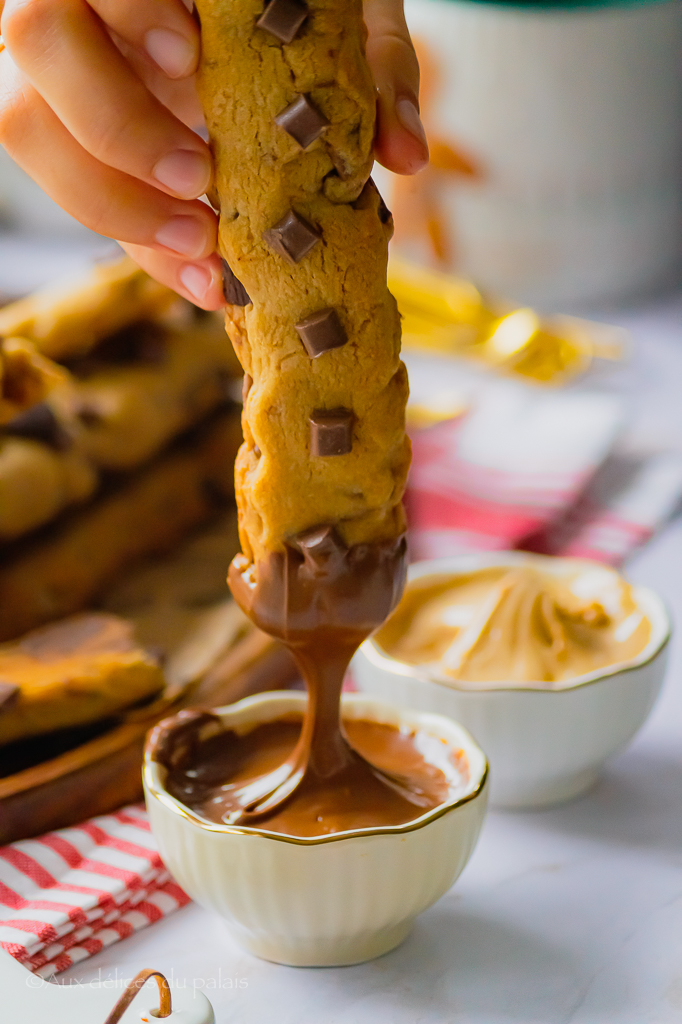 recette cookies fries au chocolat (frites)