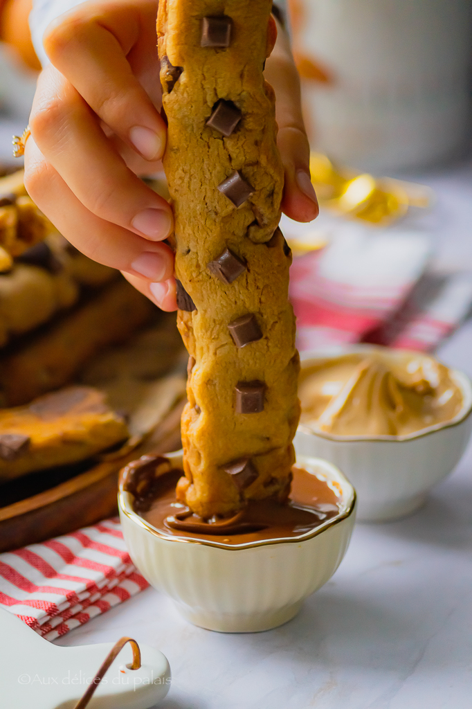 recette cookies fries au chocolat (frites)