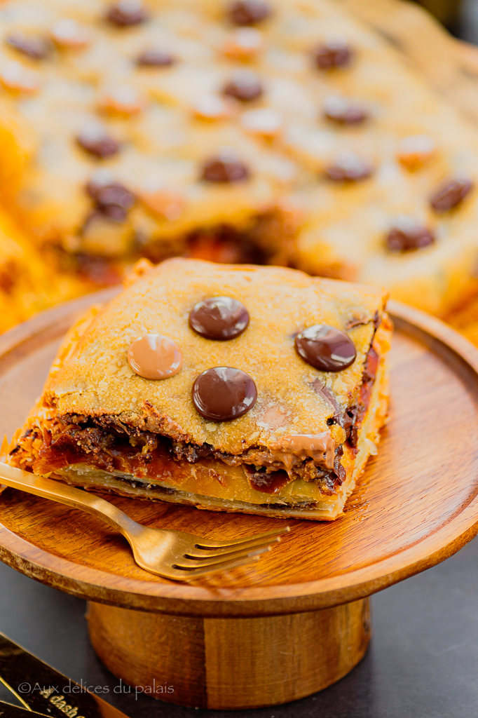 recette galette des rois cookies chocolat façon Picard