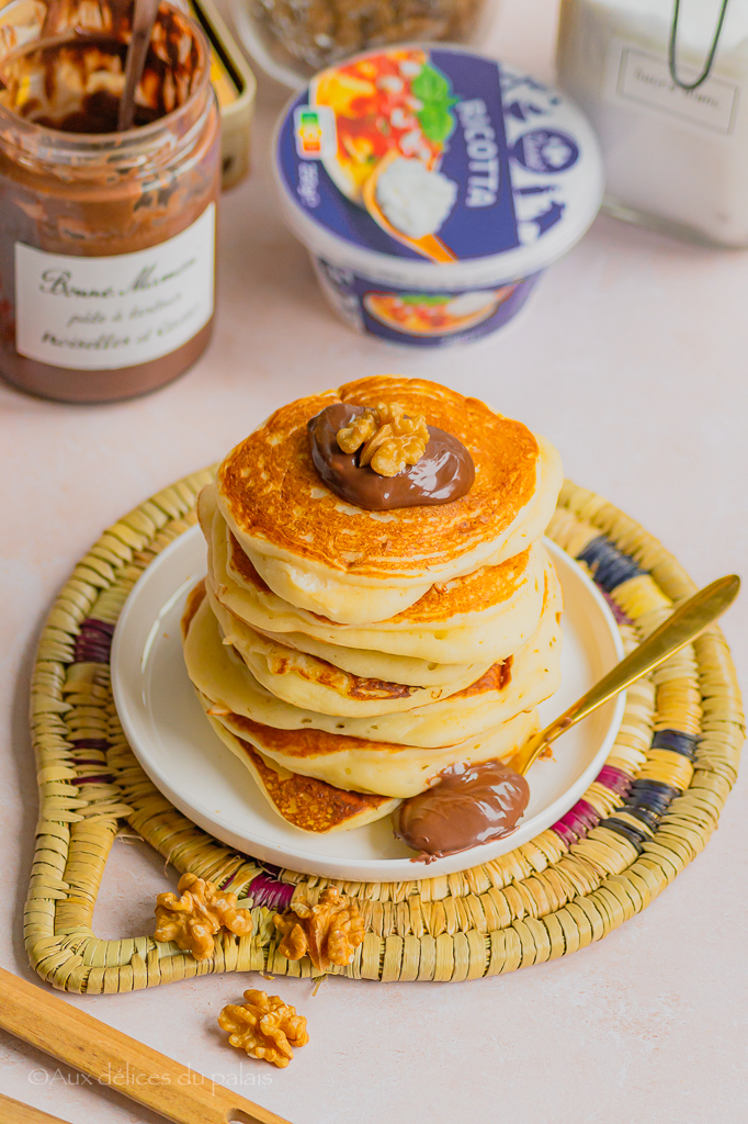 Pancakes à la ricotta ultra Fluffy