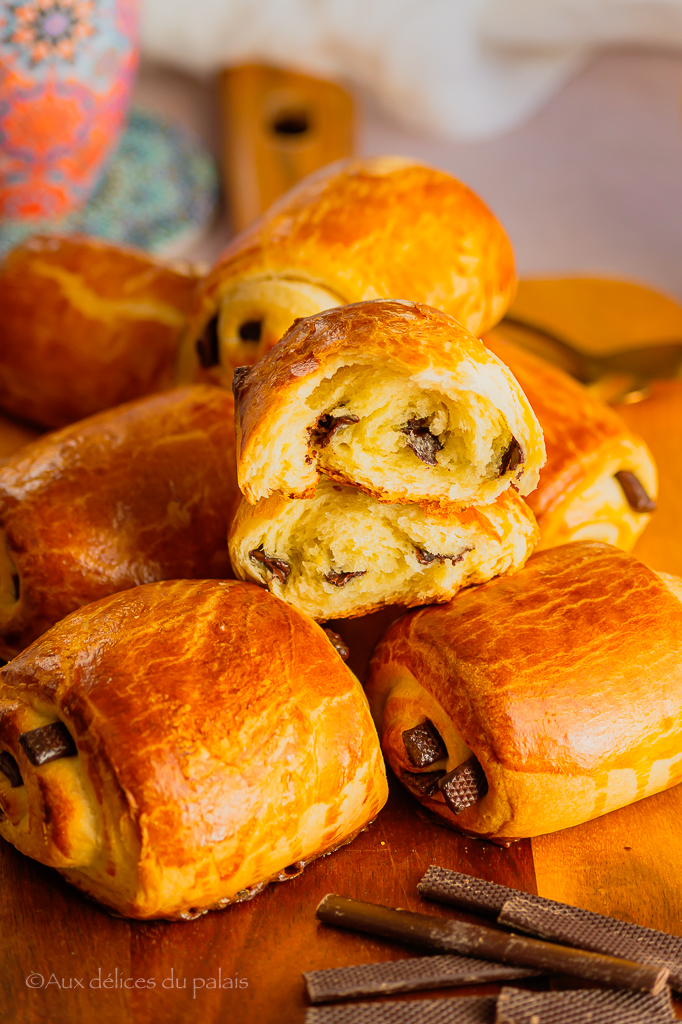 Pains au chocolat briochés (recette facile)