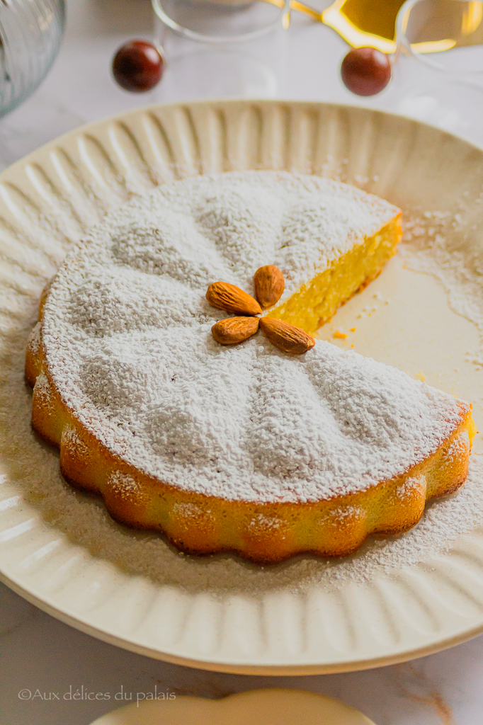 recette gâteau fondant aux amandes sans gluten