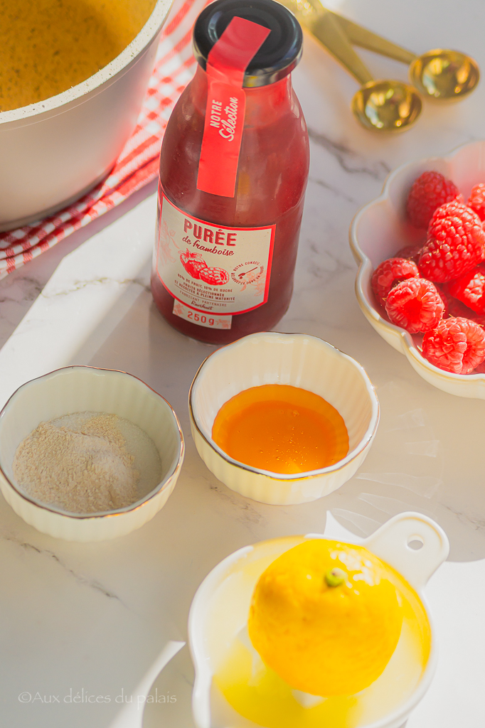 Tarte sablé breton aux fraises et framboises
