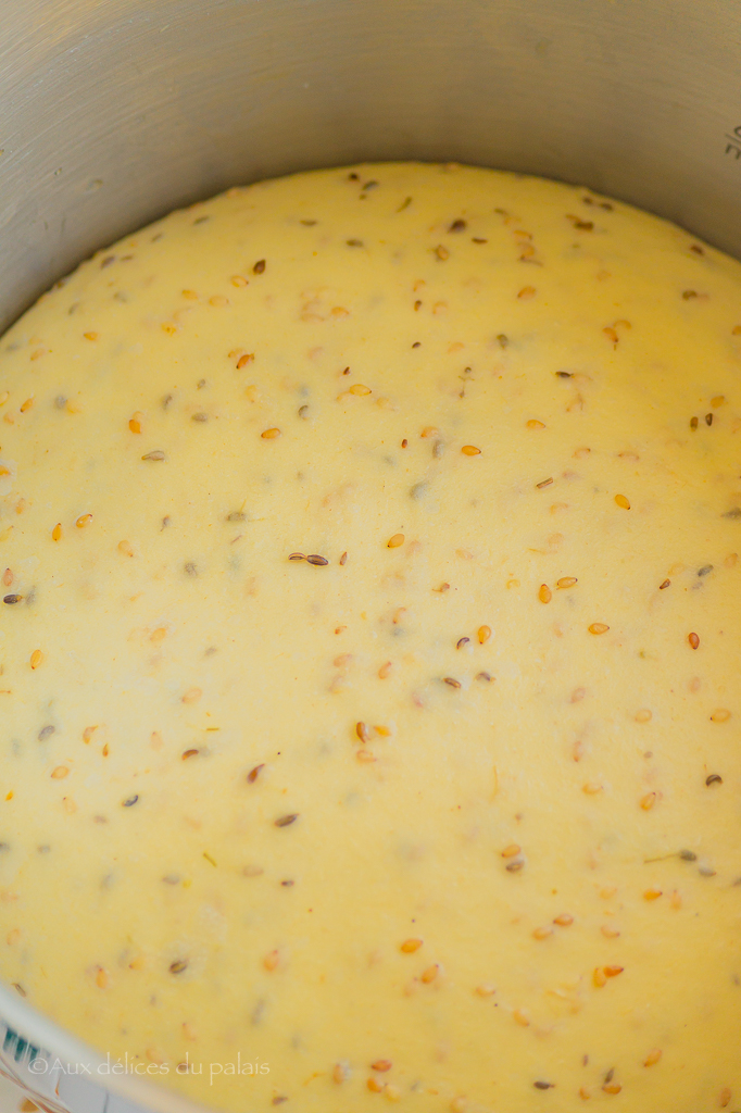 krachel brioche marocaine à la semoule anis et fleur d'oranger 