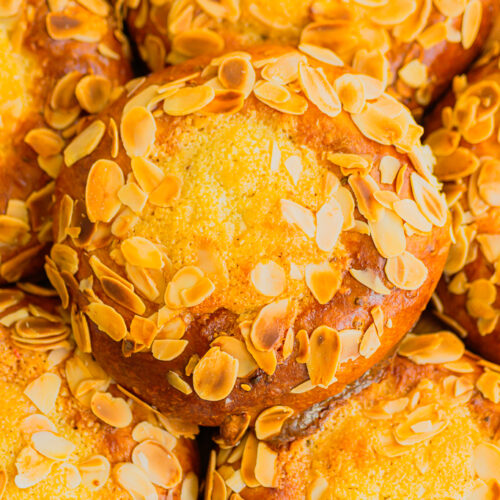 Krachel brioche à la crème d'amandes